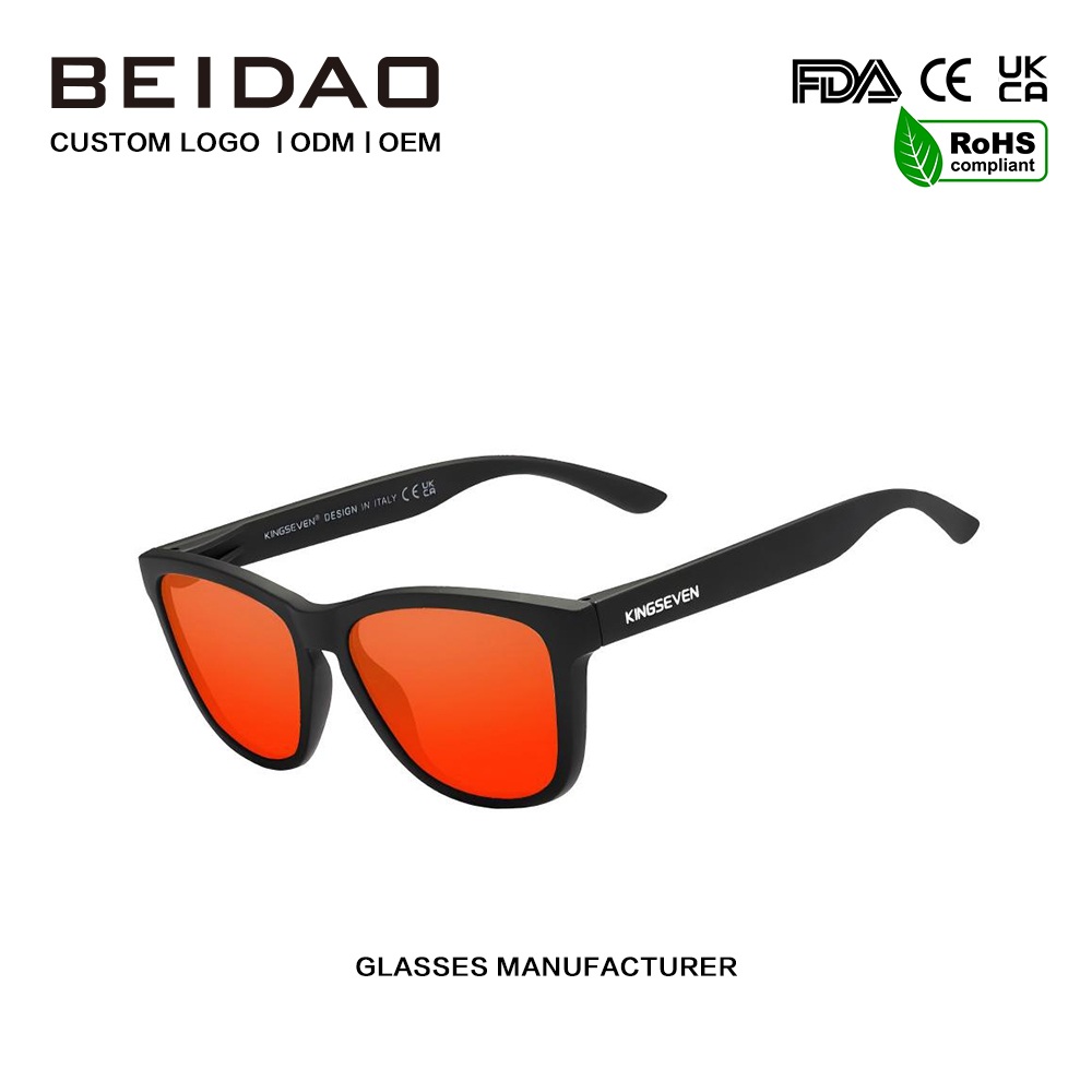 क्लासिक स्क्वेअर TR90 पोलराइज्ड सनग्लासेस