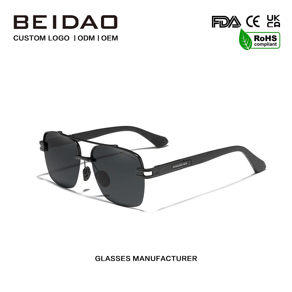 रंगीत रेट्रो पोलराइज्ड सनग्लासेस