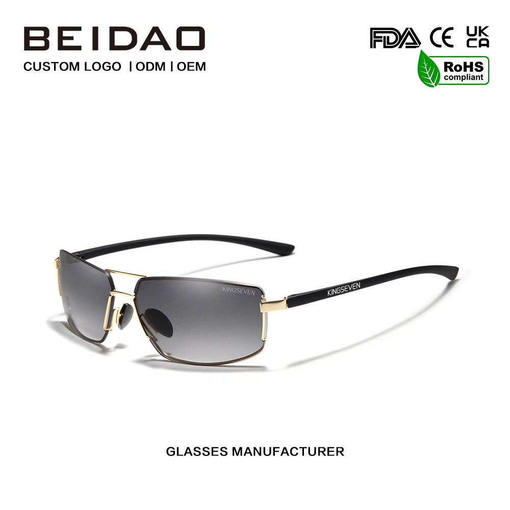 हॉट सेलिंग फॅशन ॲल्युमिनियम पोलराइज्ड सनग्लासेस